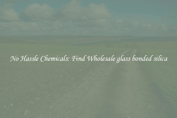 No Hassle Chemicals: Find Wholesale glass bonded silica