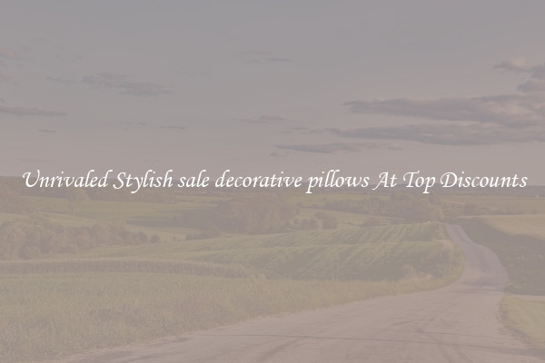 Unrivaled Stylish sale decorative pillows At Top Discounts
