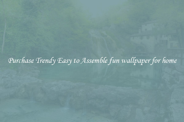 Purchase Trendy Easy to Assemble fun wallpaper for home
